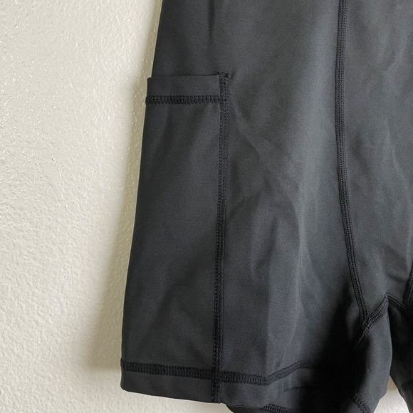 Iron Yokai Shibari Lounge Shorts Black Red Medium Athleisure Pockets Hands 3.5" - Picture 3 of 9